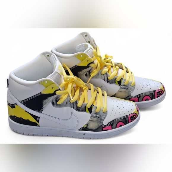 Nike Dunks High PRM DLS SB QS (De La Soul) Men's 10.5, New - Picture 8 of 12